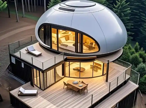 湖北樂(lè)分保太空艙民宿 生態(tài)環(huán)保 賦能文旅產(chǎn)業(yè)綠色發(fā)展